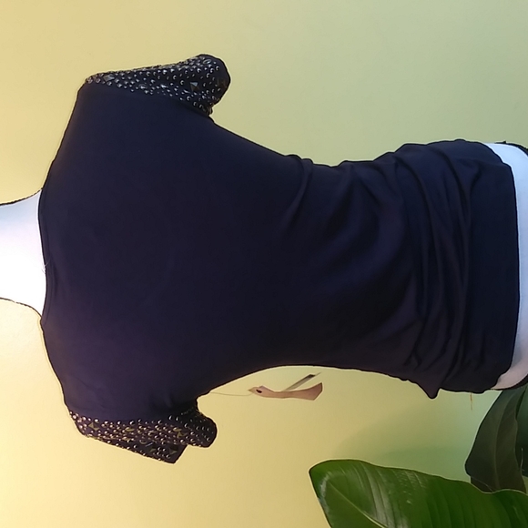 Philosophy Black Studded Sleeve Size XS - Picture 4 of 9